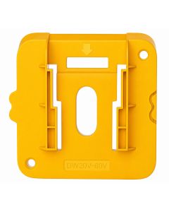 Portabatterie e portautensili / Supporto da parete per batterie Dewalt da 18/20 V con slitta