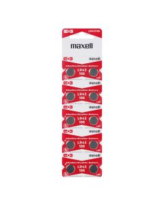 Maxell Alkaline LR43 batterier - 10 stk.