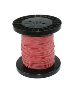 Kobberledning 4,00mm² rød m. fleksibel silicone - 100m pr. rulle