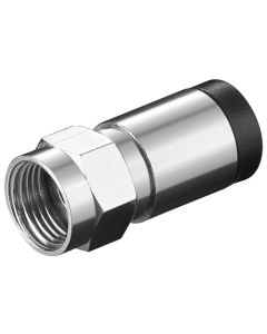 Connettore F a compressione 7,0 mm - rame-nichel