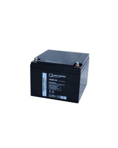 Q-Batteries 12LSX-24 12V 24Ah Blei-Vlies-Akku / AGM 10 Jahre