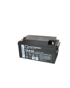 Q-Batteries 12LS-65 12V 65Ah Blei-Vlies-Akku / AGM VRLA mit VdS