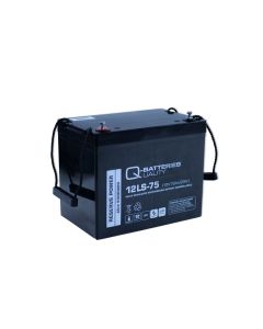 Q-Batteries 12LS-75 12V 75Ah Blei Akku Standard-Typ AGM 10 Jahres-Typ