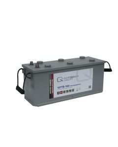 Q-Batteries 12TTB-165 12V 165Ah (C20) geschlossene Blockbatterie, positive Röhrchenplatte