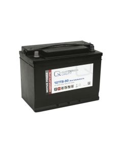 Q-Batteries 12TTB-90 12V 90Ah (C20) geschlossene Blockbatterie, positive Röhrchenplatte
