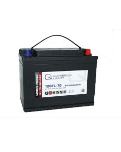 Q-Batteries 12GEL-70 Antriebsbatterie 12V 70Ah (5h), 75Ah (20h) wartungsfreier Gel-Akku VRLA