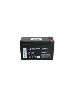 Q-Batteries 12LCP-9 / 12V - 9Ah Blei Akku Zyklentyp AGM - Deep Cycle VRLA