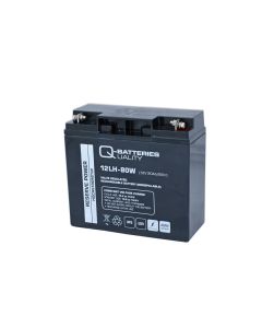 Q-Batteries 12LH-80W 12V 20Ah Blei-Vlies-Akku AGM VRLA Hochstrom USV