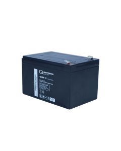 Q-Batteries 12LSX-12 12V 12,2 Ah Blei-Vlies-Akku / AGM 10 Jahre F2 Anschluss