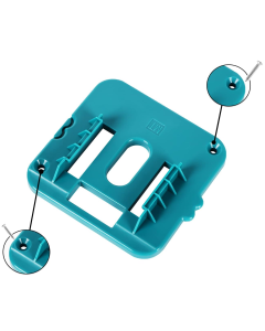 Portabatterie / Supporto a parete per batterie Makita 14,4 e 18V a slitta
