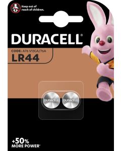 DURACELL LR44 - Alkaline (2 stk.)