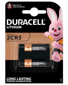 DURACELL DL245 / 2CR5 - fotobatteri 6V