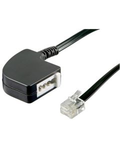Adattatore TAE TAE-F femmina a RJ11/RJ14 (6P4C) - 1 pezzo.