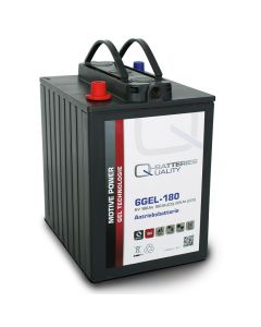 Q-Batteries 6GEL-180 Antriebsbatterie 6V 180Ah (5h) 205Ah (20h) wartungsfreier Gel-Akku VRLA