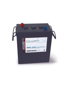 Q-Batteries 6GEL-240 Antriebsbatterie 6V 240Ah (5h) 292Ah(20h) wartungsfreier Gel-Akku VRLA