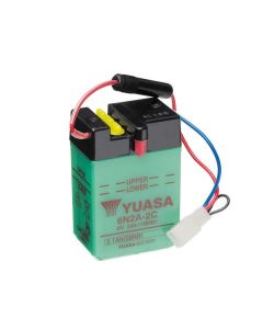 Yuasa 6N2A-2C (DC) 6V Batteri til Motorcykel