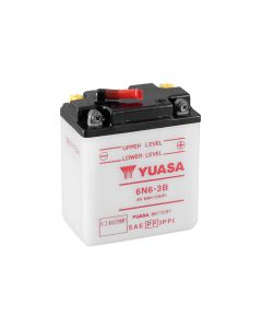Yuasa 6N6-3B (DC) 6V Batteri til Motorcykel
