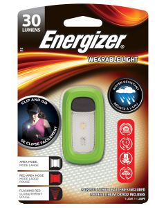 Torcia Energizer LED Clip and Go con 2 x CR2032 - 30 lumen