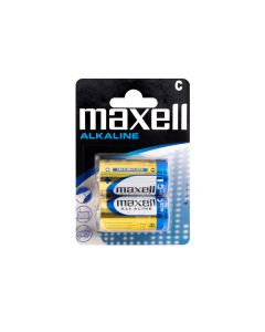 Maxell Long life Alkaline C / LR14 batterier - 2 stk.