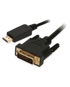 2-Power Displayport til Mini Displayport 2m