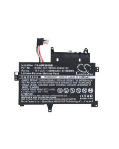 Batterie für Asus Transformer Book Flip TP500LA Laptop - 11,4V (kompatibel)