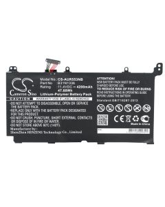 Batterie für Asus R553LF Laptop - 11,4V (kompatibel)
