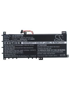 Batterie für Asus VivoBook S451 Laptop - 7,5V (kompatibel)