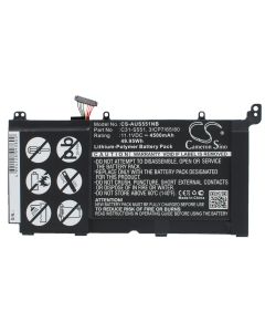 Batterie für Asus VivoBook S551L Laptop - 11,1V (kompatibel)