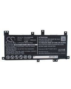 Batterie für Asus F450LD4210 Laptop - 7,6V (kompatibel)