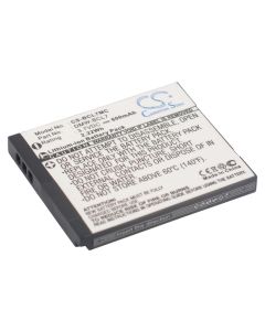 Akku für Panasonic kamera Lumix DMC-F5 - 600mAh