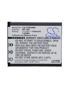 Akku für Casio kamera Exilim EX-FC500 - 1050mAh
