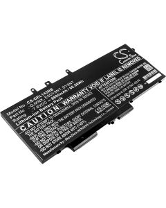 Batterie für DELL Latitude 14 5491 Laptop - 7,6V (kompatibel)