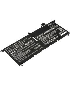 Batterie für DELL XPS 13 2018 Laptop - 7,6V (kompatibel)