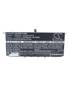 Batterie für HP Spectre 13-3000 Laptop - 7,5V (kompatibel)