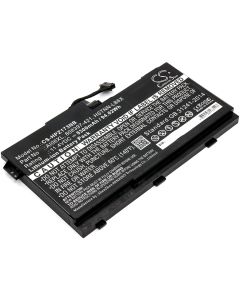 Batterie für HP ZBook 17 G3 Laptop - 11,4V (kompatibel)