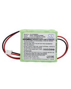 Batterie für Honeywell Alarm 5800RP Wireless Repeater - 6V