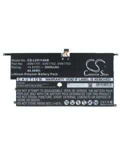 Batterie für Lenovo 20A7 Laptop - 14,8V (kompatibel)