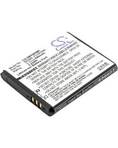 Akku für Samsung kamera EC-MV900FBPWUS - 600mAh