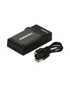 Duracell DRP5959 Batterilader Til Panasonic DMW-BLE9, DMW-BLG10, DMW-BLH7E (NEW)