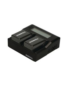 Duracell batterioplader til Sony NPFW50 med 2 ladekanaler