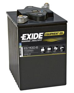 Exide Marine und Multifit ES1100-6 GEL Batterie - 6V 200Ah (20h)