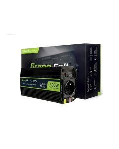 Inverter Green Cell per auto 24V – 230V, 300W/600W Onda sinusoidale pura