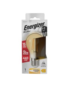 Energizer E27 LED lampadina 4W (440lm), 2200K, Bianco caldo