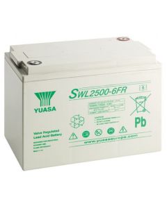 SWL2500-6FR Yuasa Lead-Acid Battery (High-Drain specialmente per sistemi UPS) (custodia resistente alle fiamme)