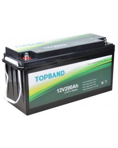TOPBAND lithium batteri 12V 200Ah
