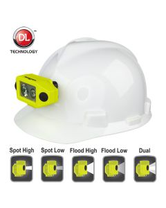 Nightstick XPP-5460GCX Lampada per casco ATEX con Dual-Light (200 lumen) LED