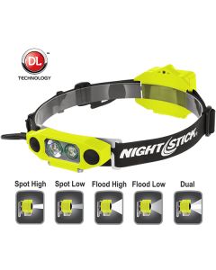 Nightstick XPP-5462GX – Lampada frontale ATEX con Dual-Light (310 lumen) LED