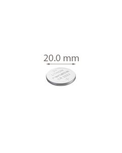 Renata CR2032 (1 Stück) Lithium-Knopfzelle mit hoher Kapazität