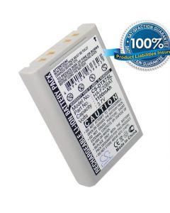 Batterie für Casio Strichcode scanner DT-X10 - 3,7V
