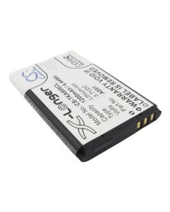 Akku für Telefunken kamera FHD 170/5 - 1200mAh